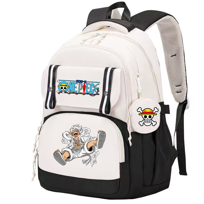 Laptop Accessories Girls - 애니메이션 원피스 디자인의 대형 백팩, 학생용,