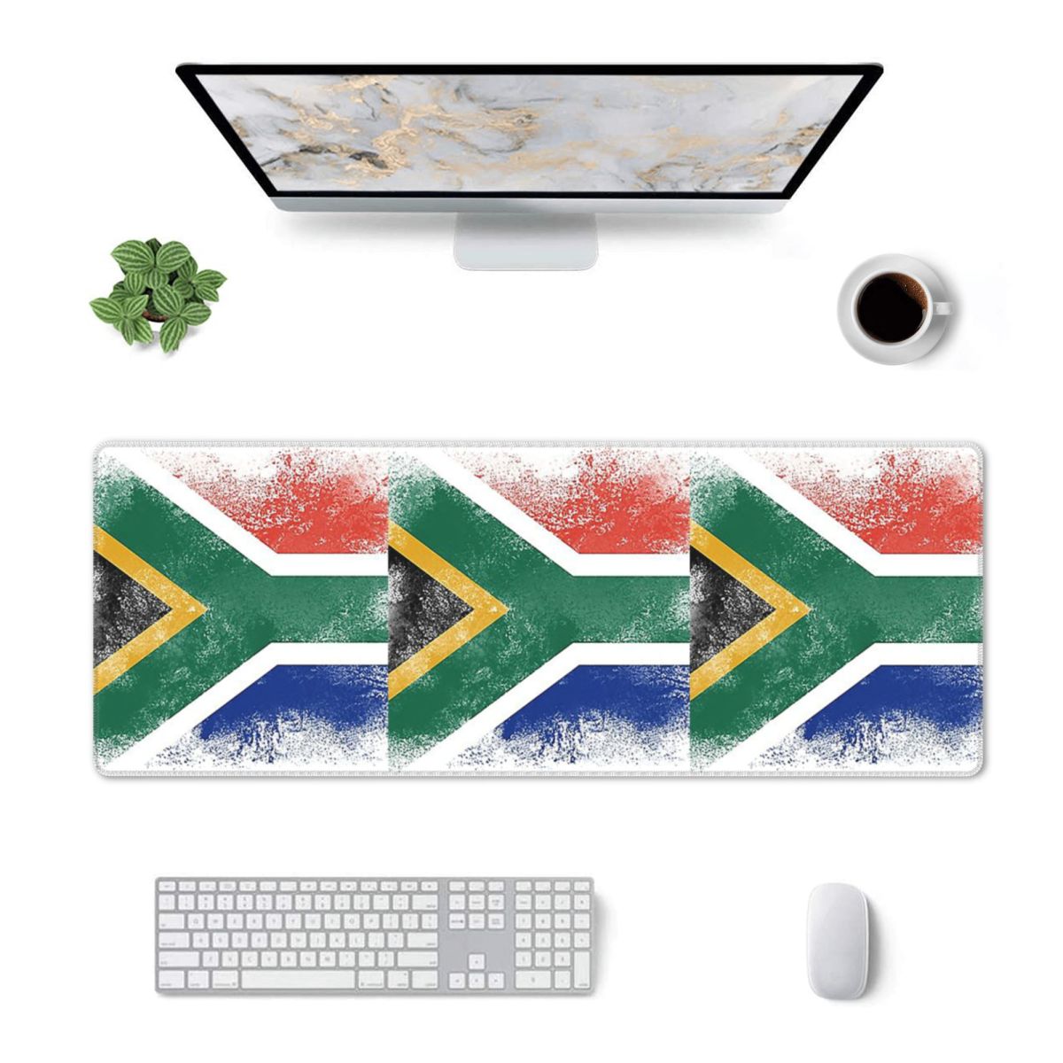 Laptop Accessories South Africa - 대형 마우스 패드 남아프리카 공화국 국기