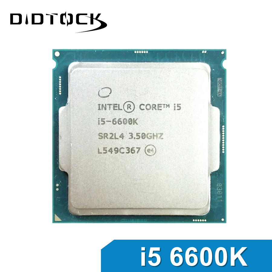 Intel Cpu Core I5 - 인텔 코어 i5 6600K CPU 3.5GHz