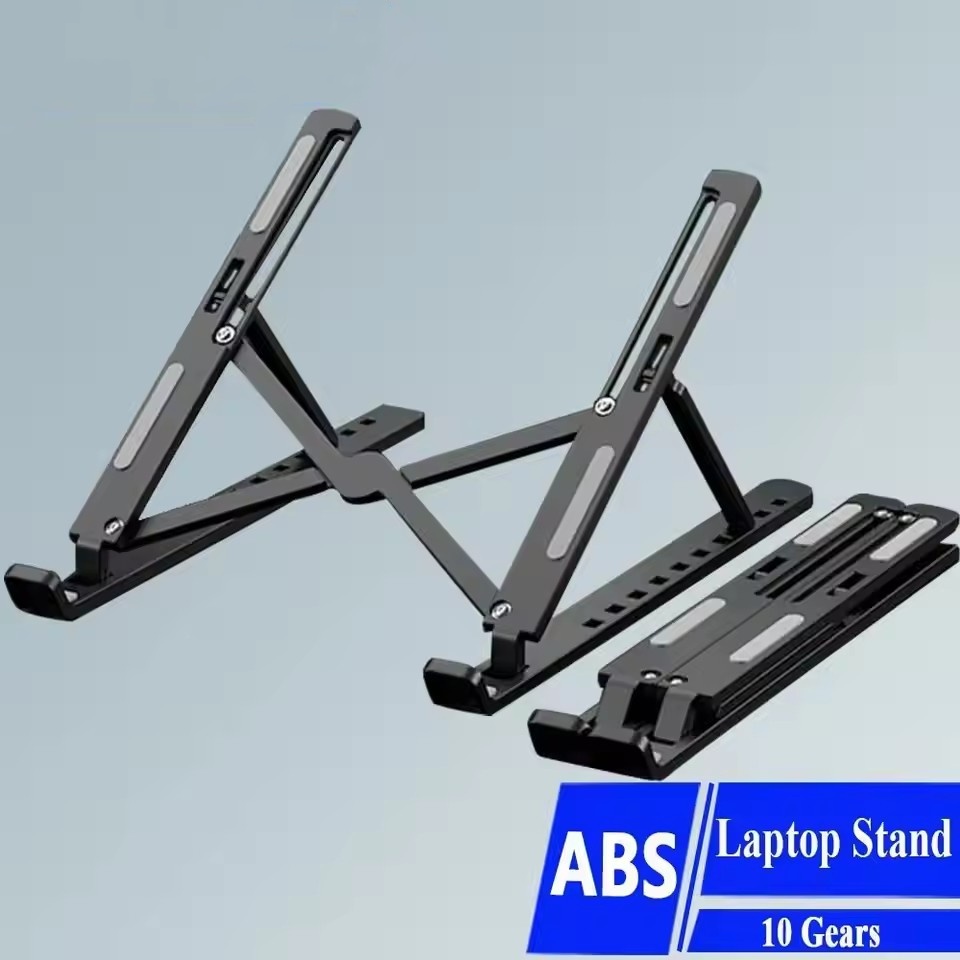 Laptop Accessories And Gadgets - 접이식 노트북 스탠드 조정 가능한 휴대용