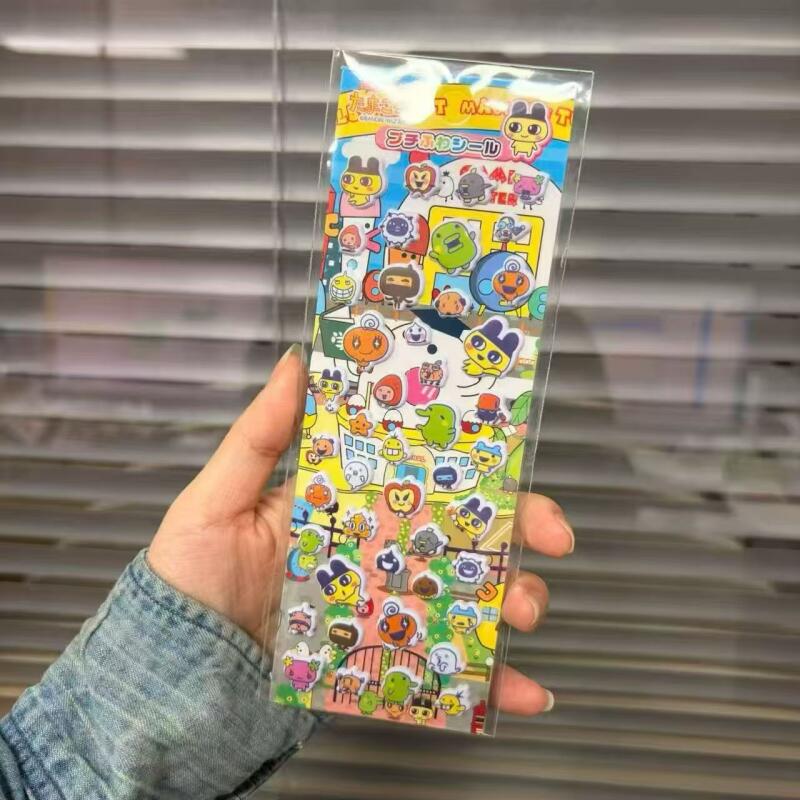 Laptop Accessories Toy - 6Pcs Tamagotchi 만화 버블 스티커 창의력