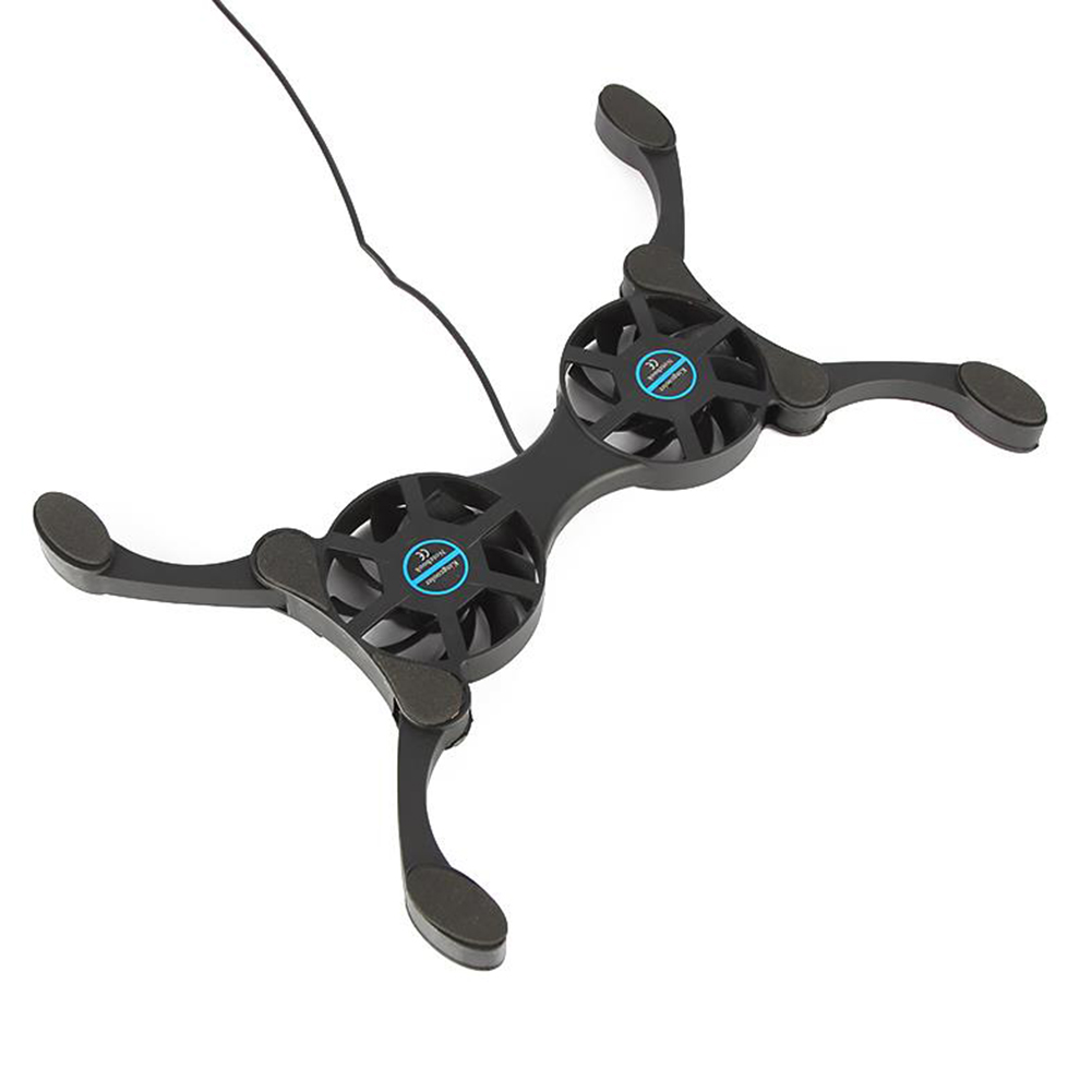 Laptop Accessories Cooling Pad - 휴대용 접이식 노트북 쿨러 USB 듀얼
