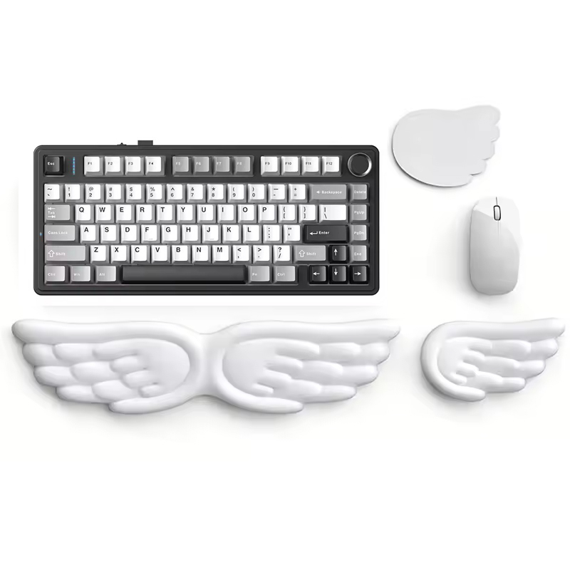 Wrist Rest Gel - 기계식 키보드 마우스 손목 받침대 엔젤