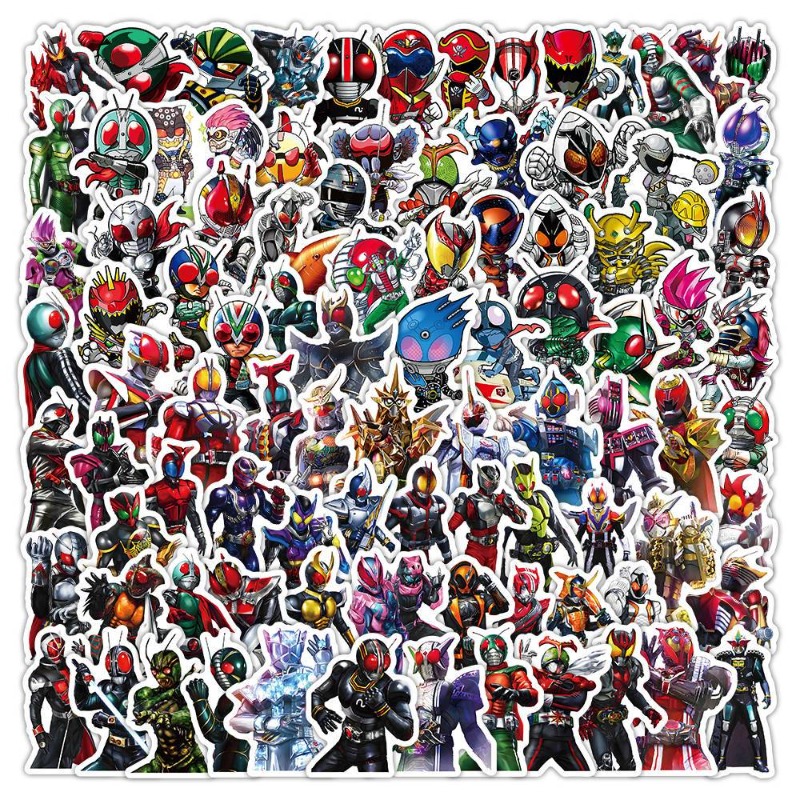 Laptop Accessories Toy - 103Pcs 가면 라이더 Ins 미적 귀여운