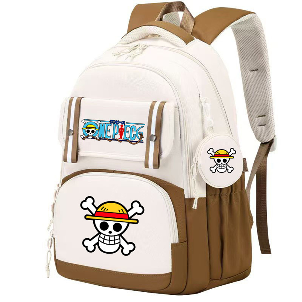 애니메이션 원피스 디자인의 대형 백팩, 학생용, 학교용 - Laptop Accessories Girls 리뷰 및 가격