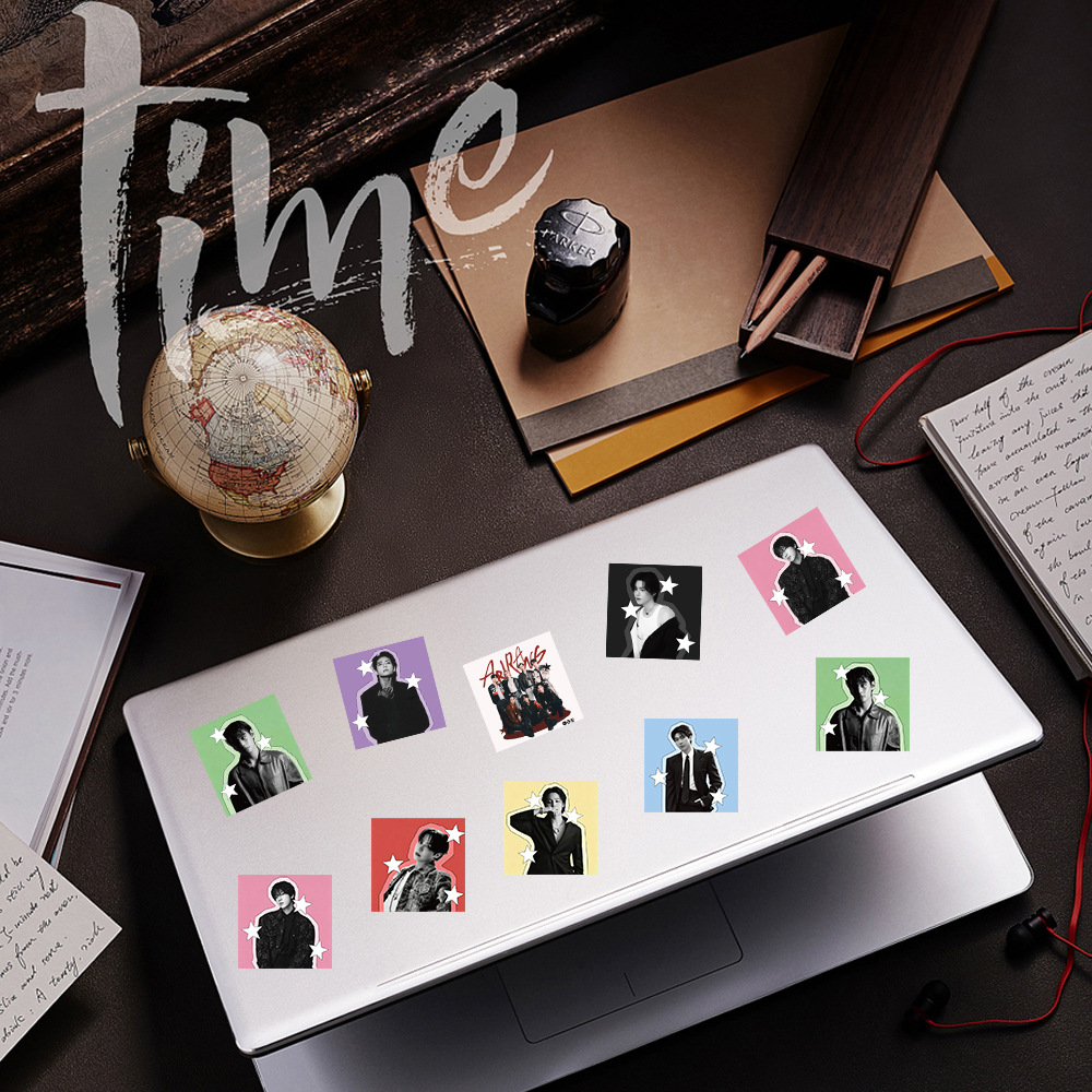 K팝 BTS 스타 데코 스티커 롤, 500개입, DIY - Laptop Accessories Toy 리뷰 및 가격