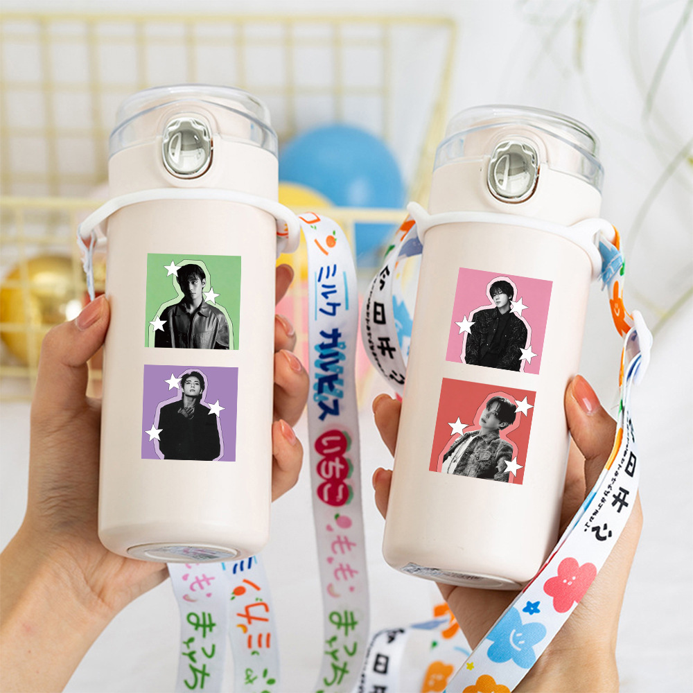 K팝 BTS 스타 데코 스티커 롤, 500개입, DIY - Laptop Accessories Toy 리뷰 및 가격