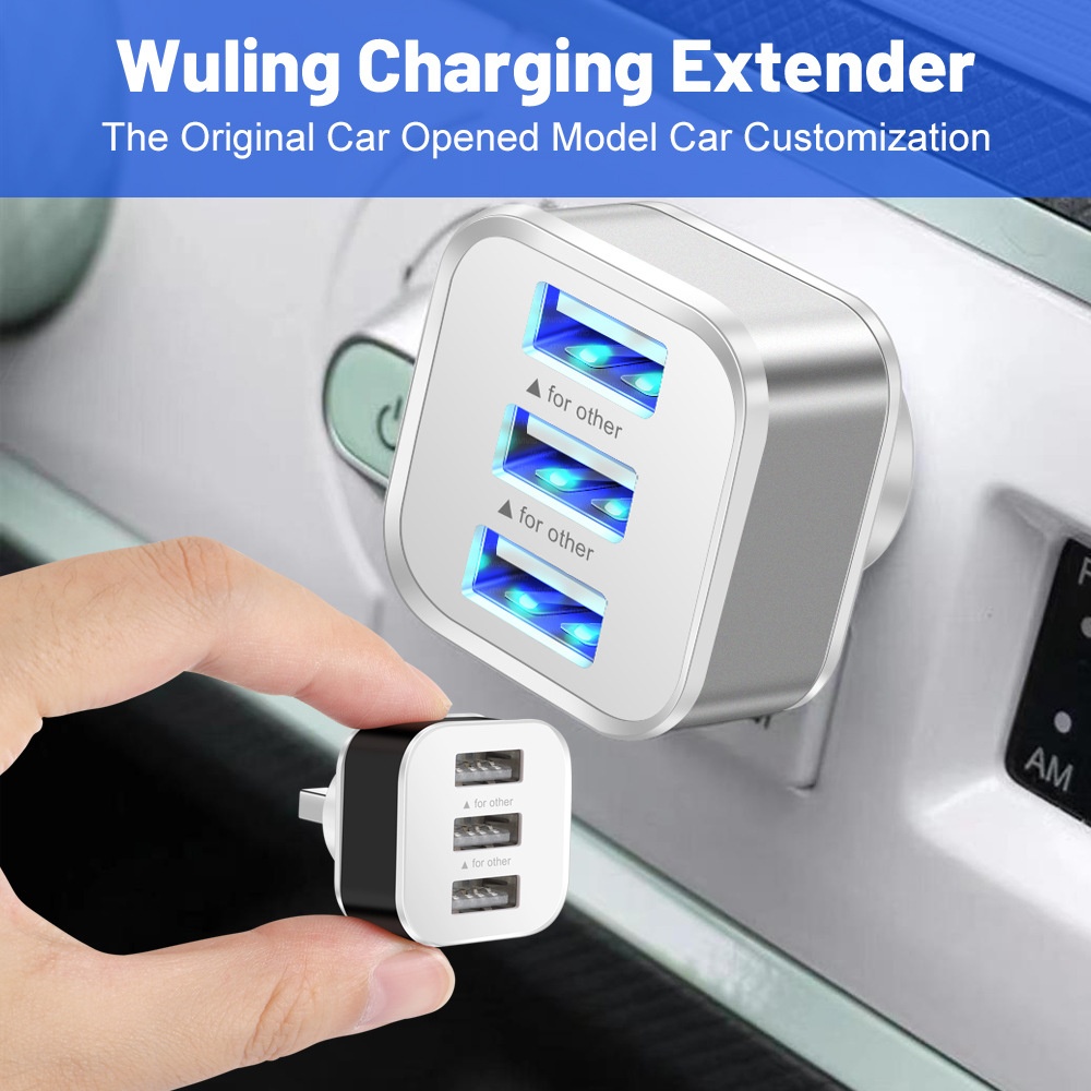 3 포트 USB 슬롯 어댑터, USB 3 in 1 다중 - Laptop Electronics Accessories 리뷰 및 가격