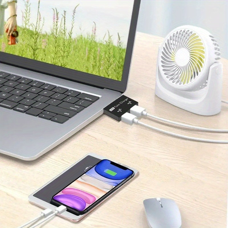 USB2.0 분배기 1 남성 2 포트 여성 USB 허브 - Laptop Accessories And Gadgets 리뷰 및 가격