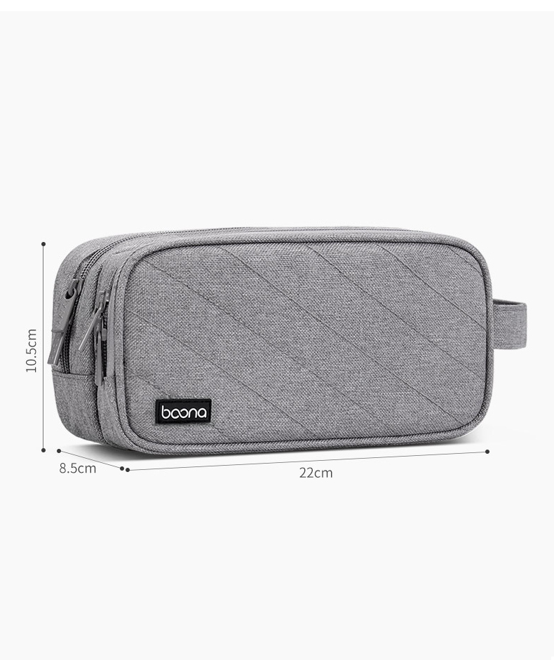 듀얼 휴대용 노트북 전원 코드 충전기 보관 가방, 다기 - Laptop Electronics Accessories 리뷰 및 가격