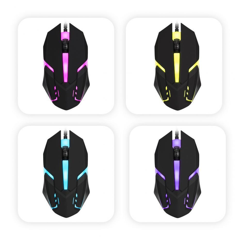 Nexusclick RGB 라이트 USB 유선 마우스, - Laptop Electronics Accessories 리뷰 및 가격
