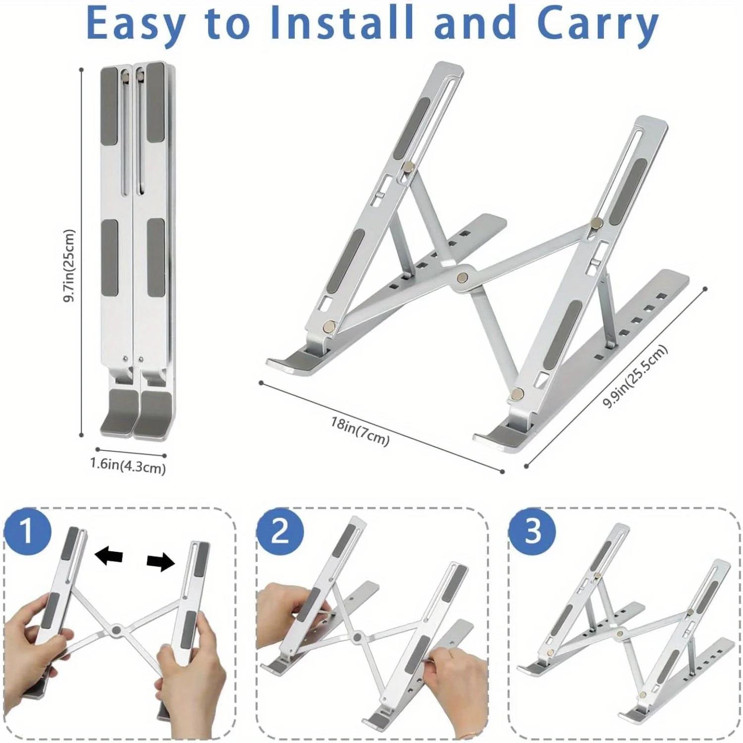 미끄럼 방지 리프팅 라이저 노트북 스탠드 맥북 노트북  - Laptop Stand Riser 리뷰 및 가격