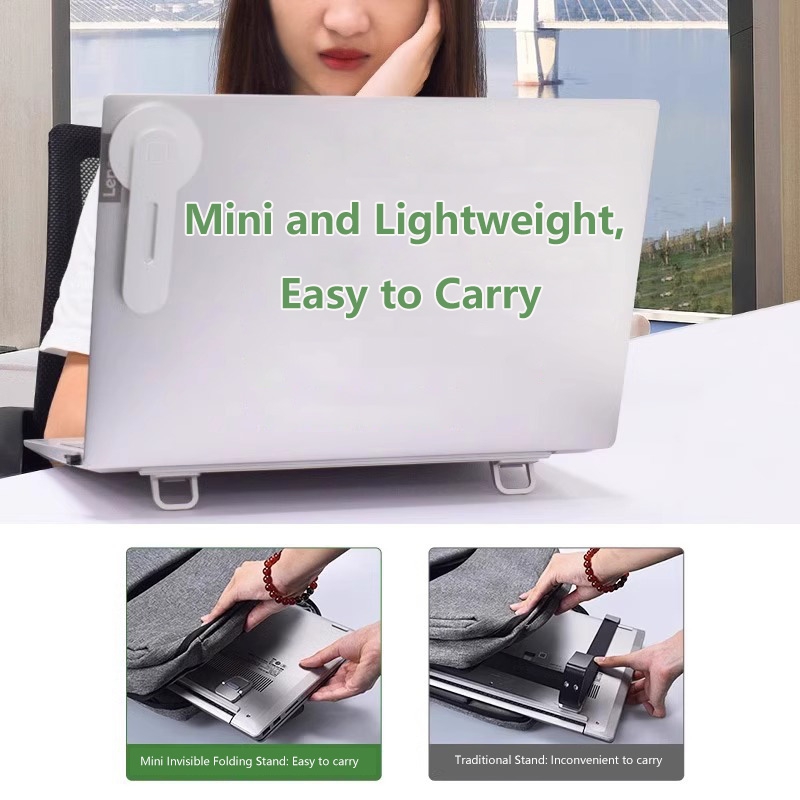 미니 휴대용 노트북 스탠드 홀더, 노트북 지지대, 키보 - Laptop Stand Riser 리뷰 및 가격