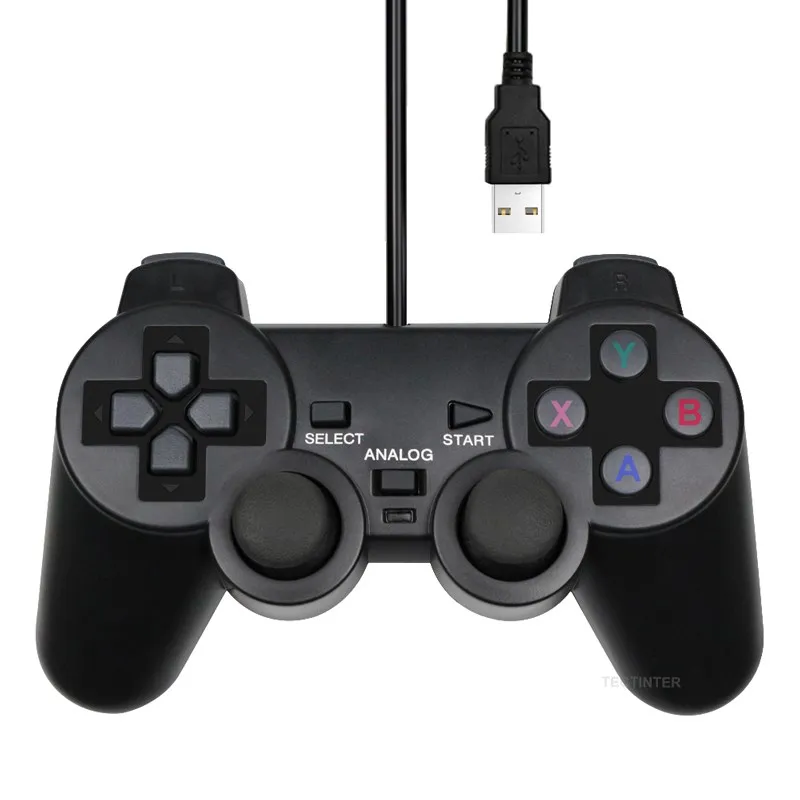 유선 USB PC 게임 조이스틱 게임패드 게임 컨트롤러 - Laptop Accessories And Gadgets 리뷰 및 가격