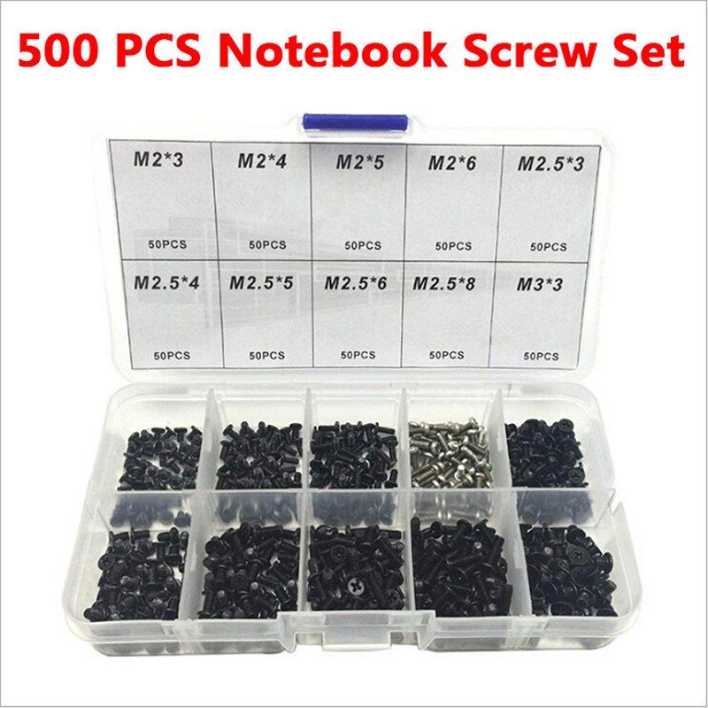 500개 노트북 컴퓨터 나사 세트 범용 나사 m2 m2 - Laptop Repair Accessories 리뷰 및 가격
