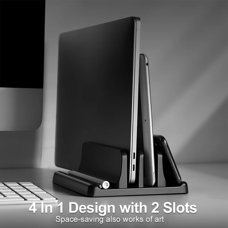 수직형 노트북 스탠드 멀티 슬롯 노트북 보관 홀더 데스 - Laptop Stand Riser 리뷰 및 가격