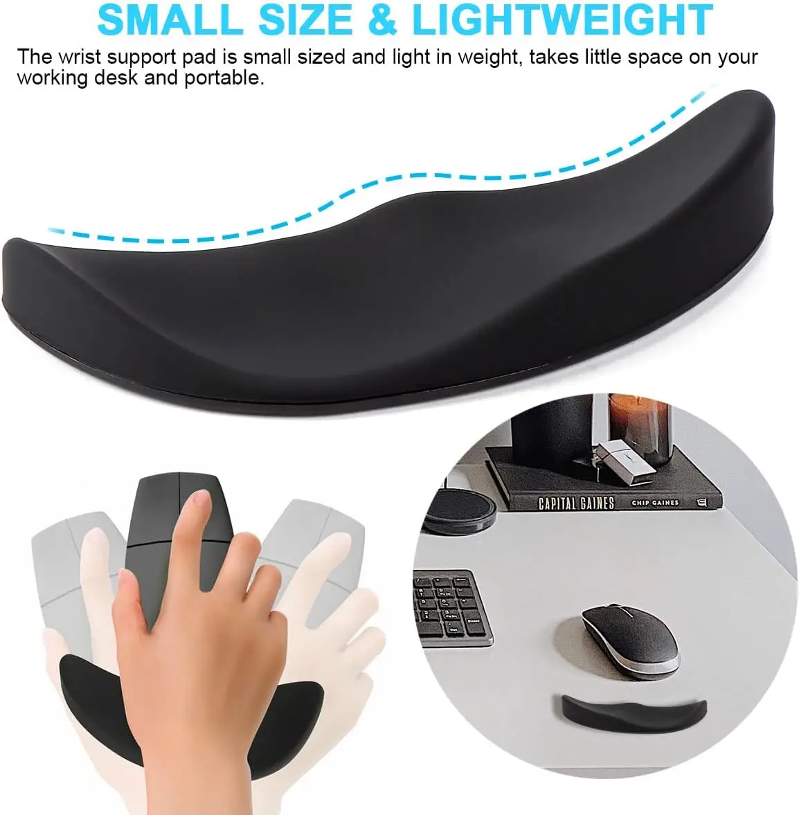 인체공학적 글라이딩 팜레스트 슬라이딩 손목 패드, 마우 - Wrist Rest Gel 리뷰 및 가격