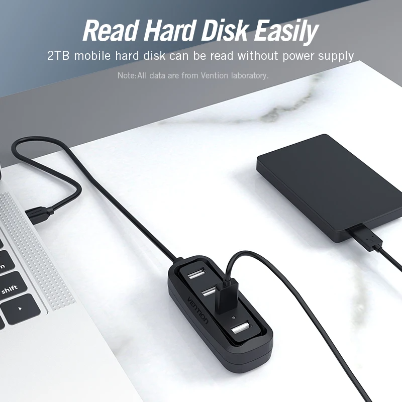 Vention USB 2.0 허브 4 포트, Lenov - Laptop Electronics Accessories 리뷰 및 가격
