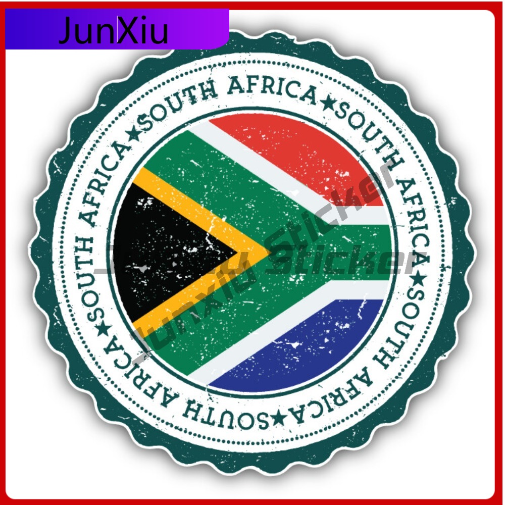 남아프리카 공화국 국기 크리 에이 티브 스티커 스탬프  - Laptop Accessories South Africa 리뷰 및 가격