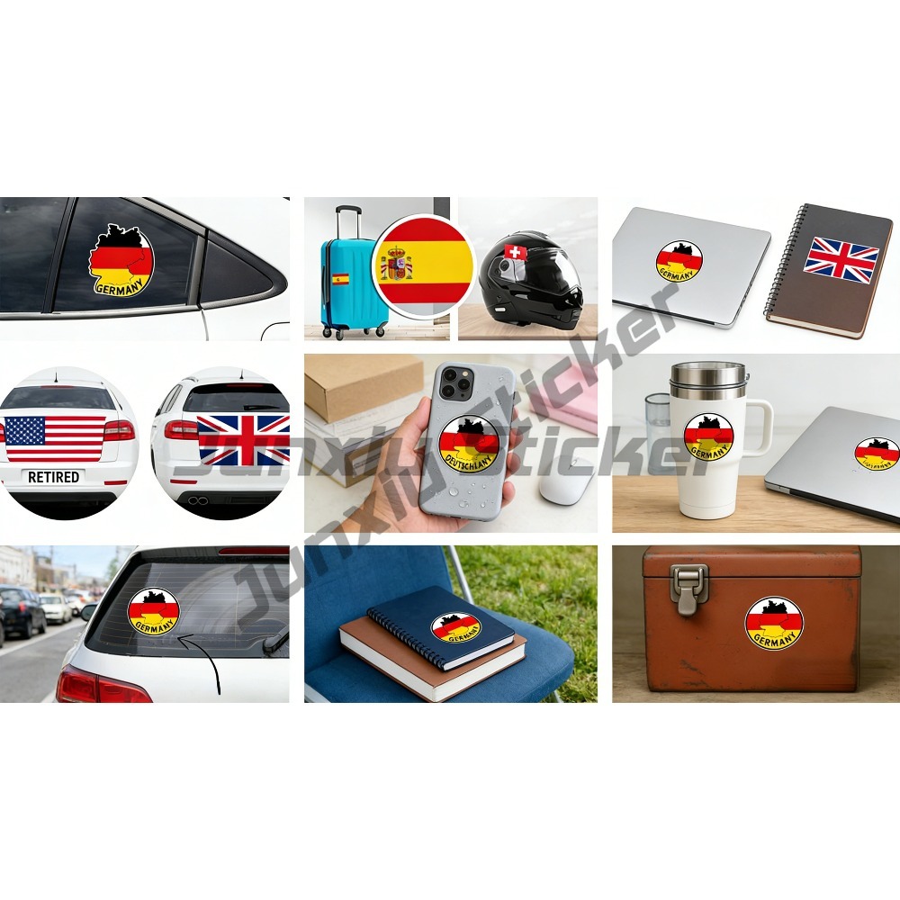 남아프리카 공화국 국기 크리 에이 티브 스티커 스탬프  - Laptop Accessories South Africa 리뷰 및 가격