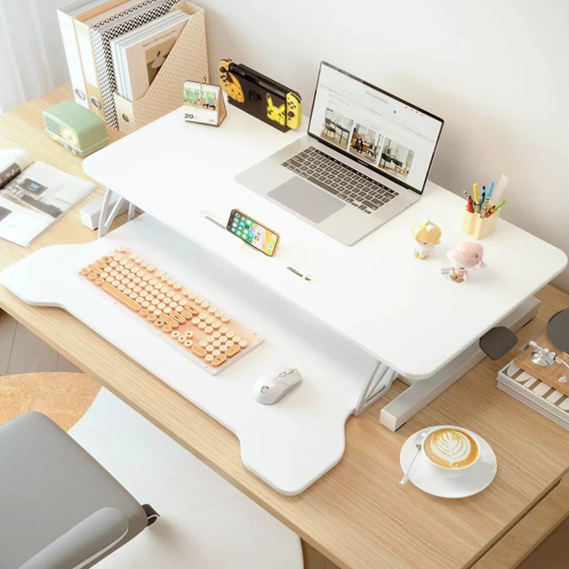 스탠딩 데스크 라이저 높이 조절 가능 이중 표면 워크스 - Laptop Stand Riser 리뷰 및 가격
