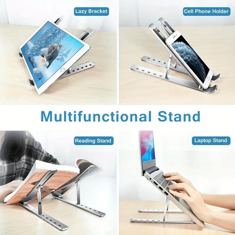 접이식 노트북 스탠드 조정 가능한 휴대용 접이식 브래킷 - Laptop Accessories And Gadgets 리뷰 및 가격