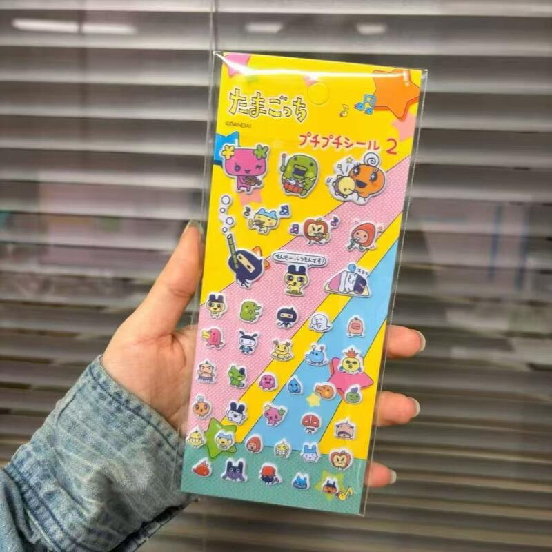 6Pcs Tamagotchi 만화 버블 스티커 창의력  - Laptop Accessories Toy 리뷰 및 가격
