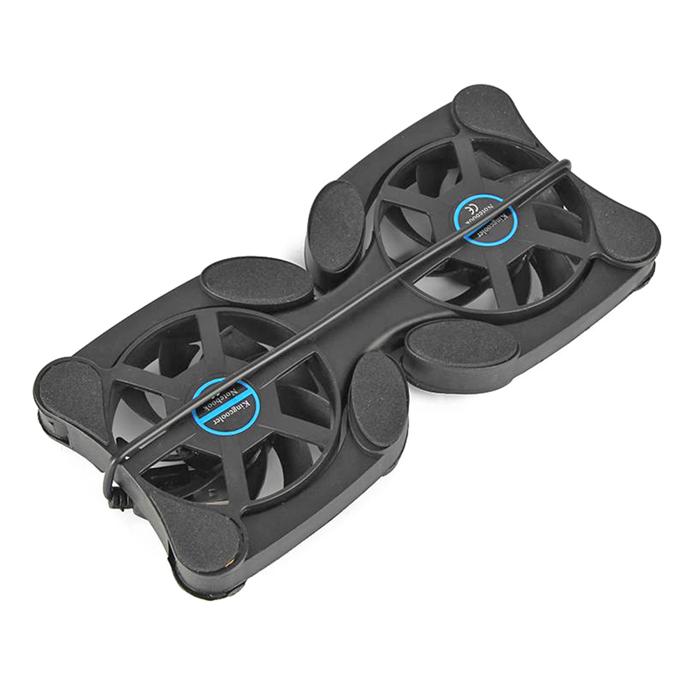 휴대용 접이식 노트북 쿨러 USB 듀얼 팬 냉각 패드  - Laptop Accessories Cooling Pad 리뷰 및 가격