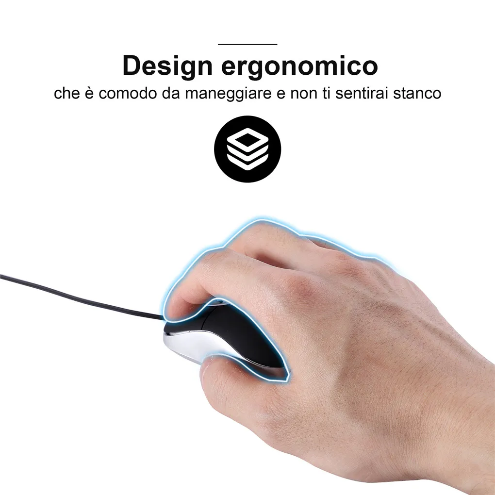휴대용 광학 미니 마우스 접이식 USB 케이블 인체공학 - Laptop Electronics Accessories 리뷰 및 가격