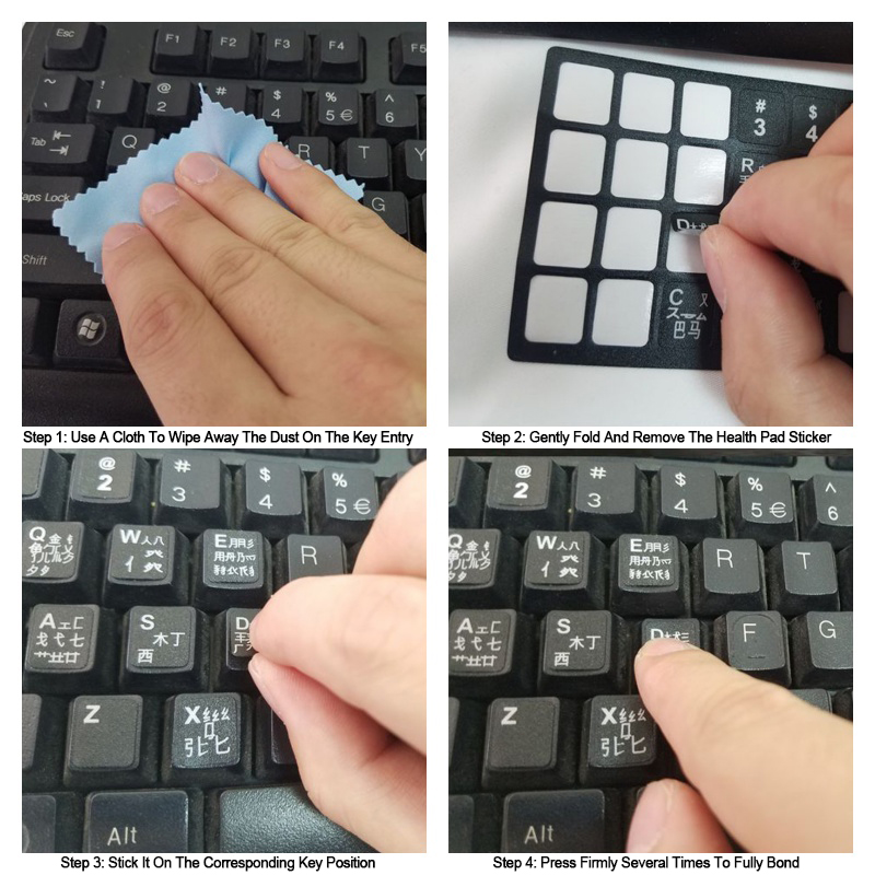 1/2/10개 우크라이나어 키보드 스티커 우크라이나어  - Laptop Accessories And Gadgets 리뷰 및 가격