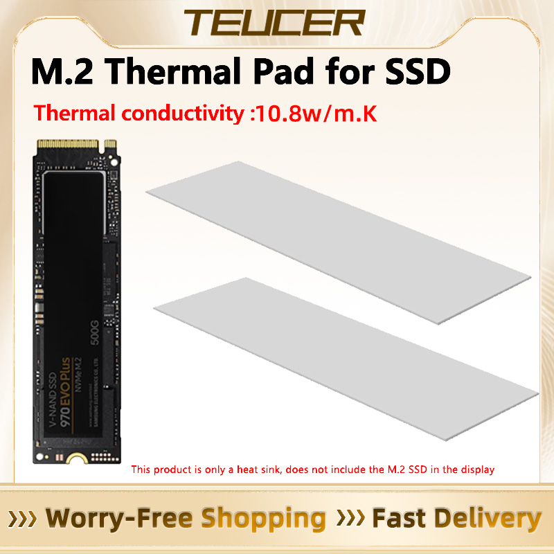 TEUCER M.2 열 패드 10.8 중량/용적 70x - Laptop Accessories Cooling Pad 리뷰 및 가격