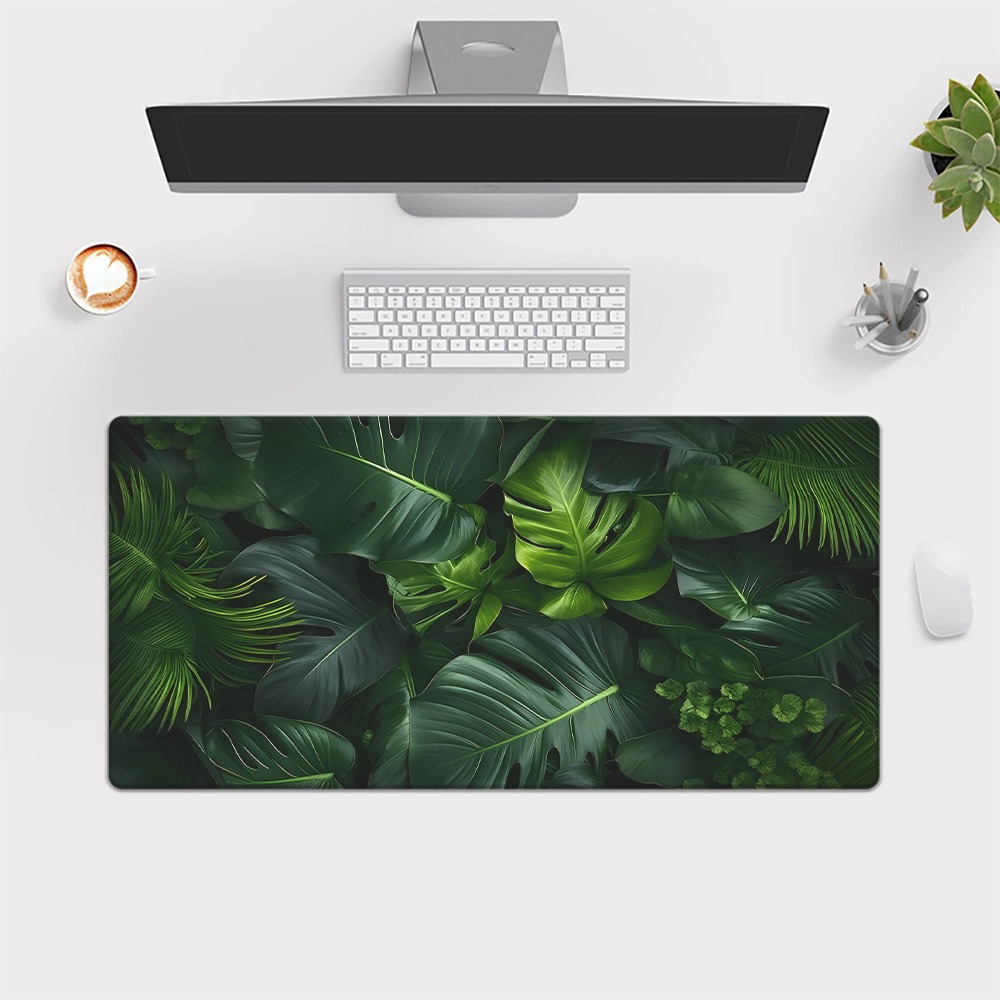 기린 무늬 식물 디자인의 미끄럼 방지 바닥 표면, 게임 - Laptop Accessories Essential 리뷰 및 가격