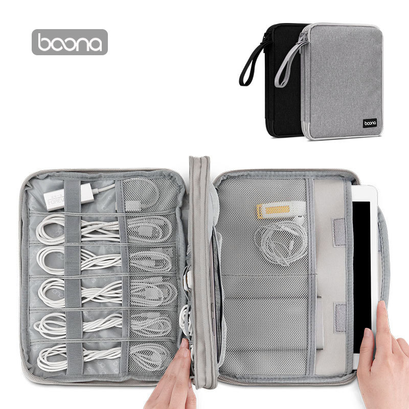 휴대용 정리함, USB 케이블, 전자 액세서리 보관용  - Laptop Electronics Accessories 리뷰 및 가격