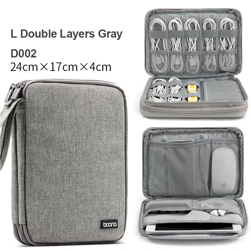 휴대용 정리함, USB 케이블, 전자 액세서리 보관용  - Laptop Electronics Accessories 리뷰 및 가격