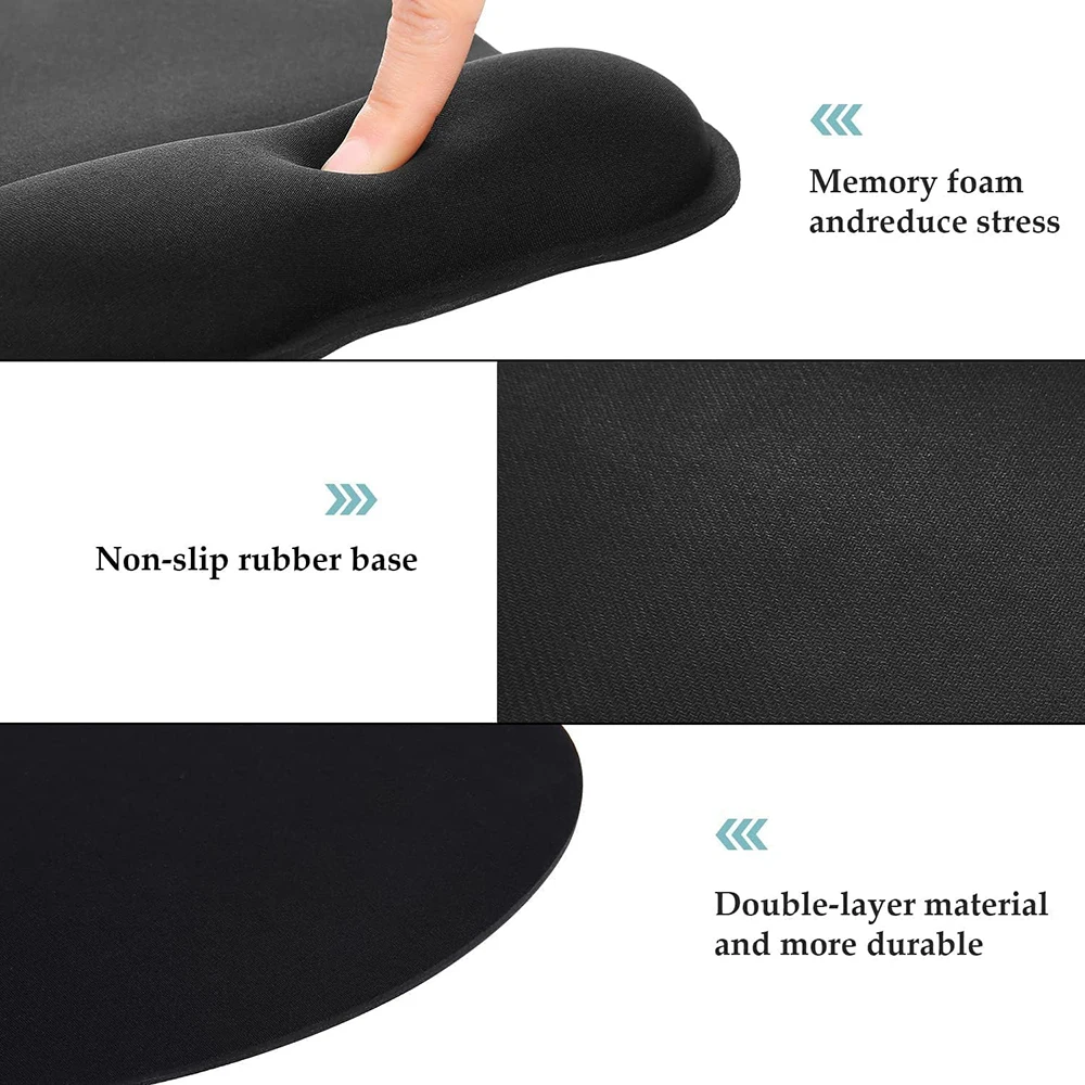 손목 지지대가 있는 마우스 패드, 메모리 폼 손목 받침 - Wrist Rest Gel 리뷰 및 가격