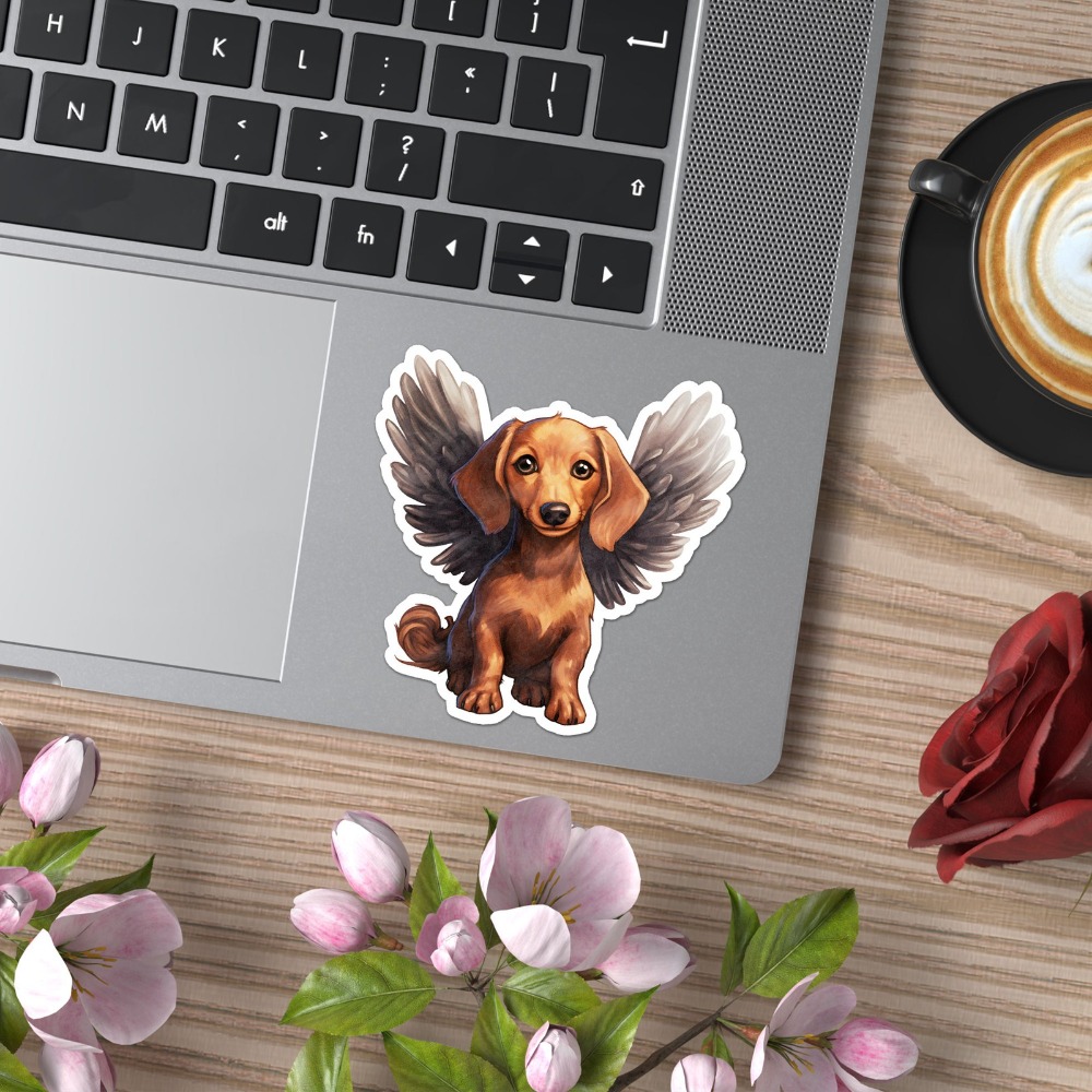 닥스훈트 엔젤 비닐 뉴 머스트 하브 클래식 트럭 데칼  - Laptop Accessories You Must Have 리뷰 및 가격